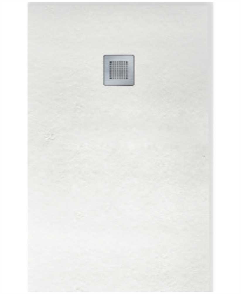 Slate White 1000x900mm Rectangular Showe